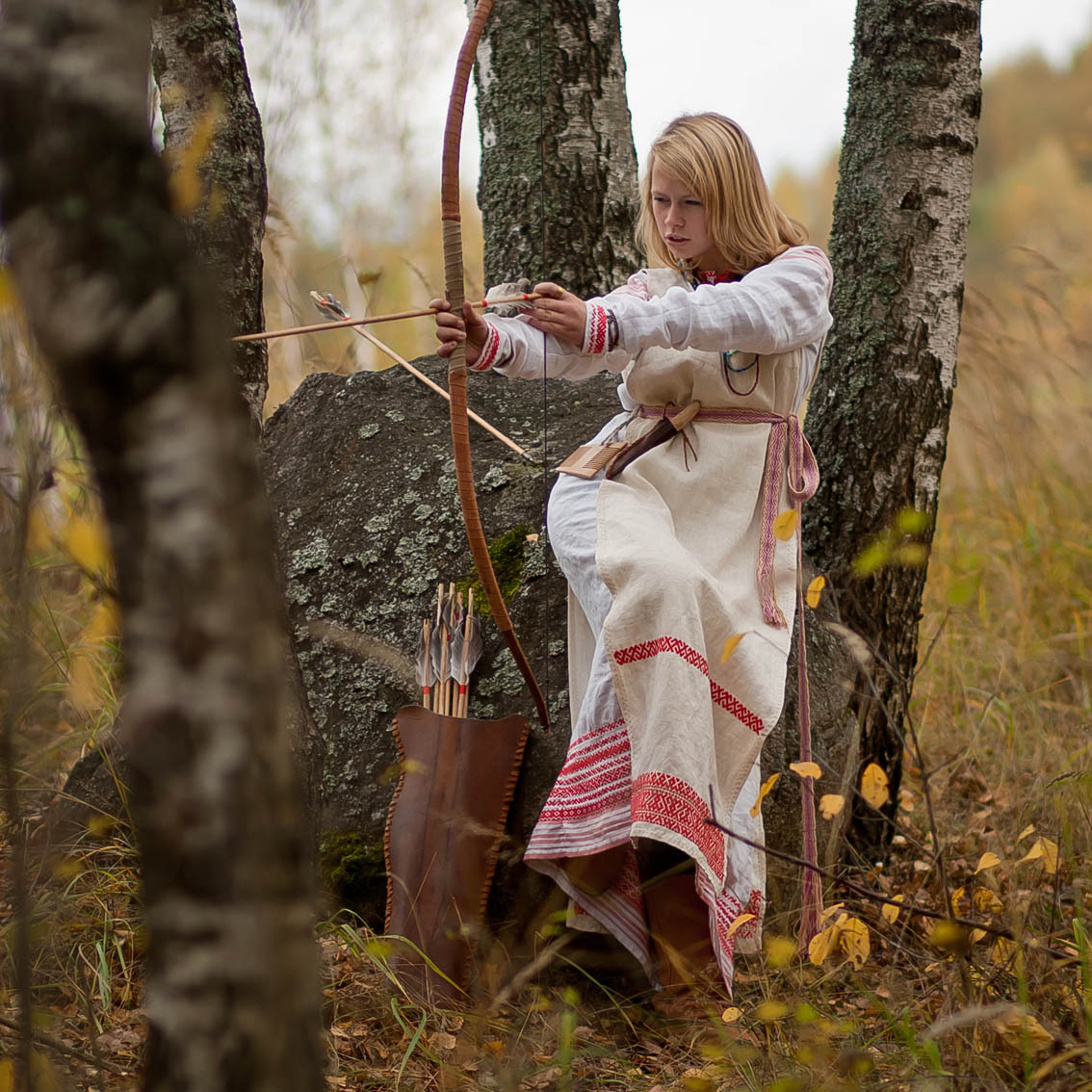 Sexy photo Girls in Slavic costumes in Reynosa